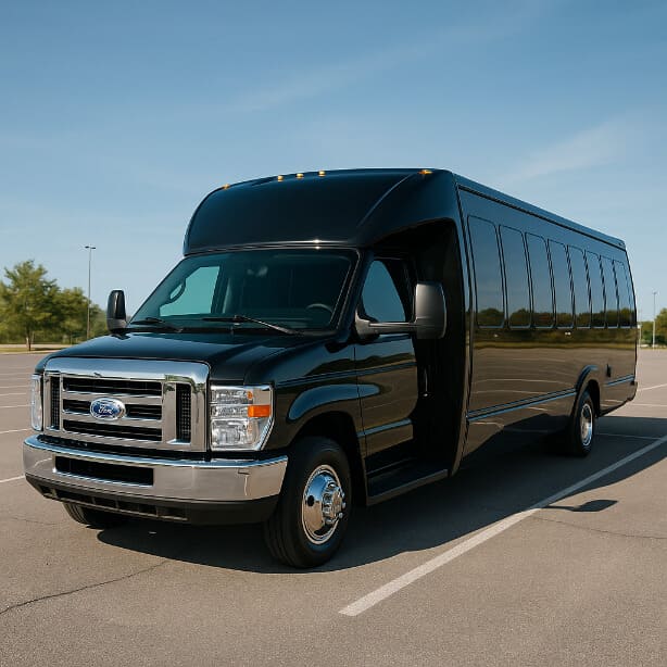 Charter Bus Rental Miami Beach 18 Passenger Minibus